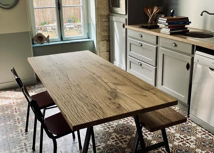 Ferienhaus Le Poisson Dans Le Percolateur Port-en-Bessin-Huppain